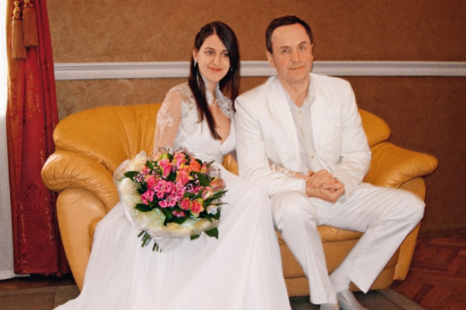 Андрей Соколов с женой Ольгой фото