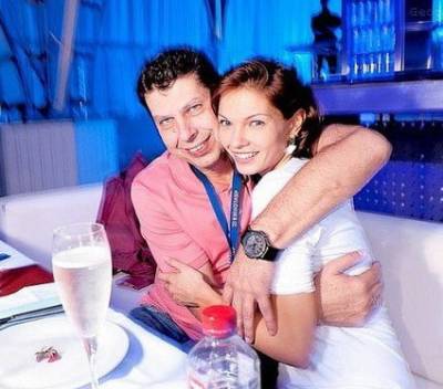 На фото - Наталья Бардо с бывшим мужем Сергеем Русаковым